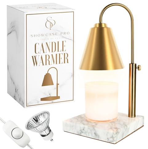 Candle Warmer with Adjustable Height and Adjustable Function, Scented Wax, Home Decoration, Ideal Valentine's Day Gift for Her, Birthday Gifts for Women and Friends,