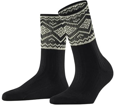 ESPRIT Damen Selbu Shimmer Socken atmungsaktive biologische nachhaltige Baumwolle gemustert 1 Paar