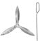 OLIGAI One-Touch Cleaning System Kit for Weber 22 Kettle Grills Stainless Steel Ash Catcher Damper Replacement for Weber Master-Touch,Performer Original Kettle Series Durable,Easy to Install