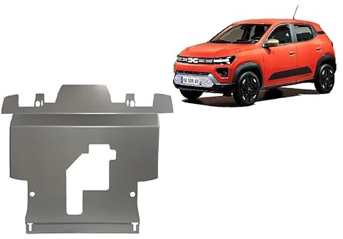 Scut Protection Aluminium Unterfahrschutz für Motor kompatibel mit Dacia Spring (2021-2024) Scut Protection