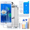 H&LYCYJ Display for iPhone 7 A1778 A1660 LCD Screen Replacement 3D Touch Full HD Touchscreen ID Digitizer Frame Assembly, Waterproof Adhesive, Repair Kits
