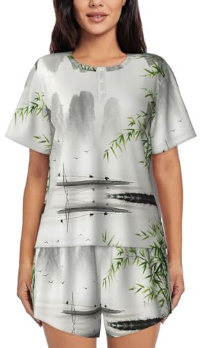 EdWal Impression de peinture de paysage, Noir , XXL