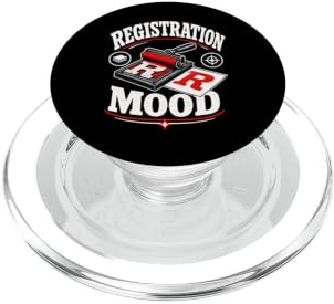 Anmeldung – Stimmung – Druckgrafik – Kunst PopSockets PopGrip für MagSafe