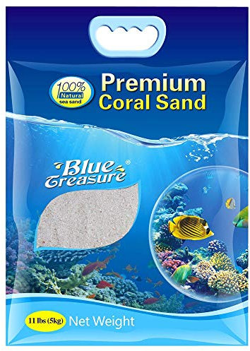 Blue Treasure 5kg Coral Sand 0.5-2mm Marine Aquarium Fish Tank Substrate