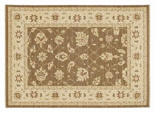 Mein Teppichmarkt Teppichträume werden wahr! CASPARA LIAN Orientteppich Naturfaser Kurzflor in Braun Beige Hellbeige Größe: 200x290 cm Diele, Esszimmer, Flur, Kinderzimmer, Küche, Schlafzimmer, W