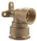 Raccord PE Laiton Coude Applique Ø25 - Femelle 20x27 (3/4) NOYON & THIEBAULT