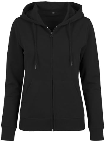Build Your Brand Damen By069-ladies Terry Zip Hoody Sweatjacke (1er Pack)