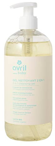 Gel limpiador 2 en 1 bebés BIO Avril 500 ml