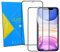 GAPlus [2-Pack] iPhone 11 and iPhone XR Screen Protector, iPhone XR A2105 Tempered Glass Film [Full-Coverage][Case Friendly] Screen Protector for Apple iPhone XR and iPhone 11