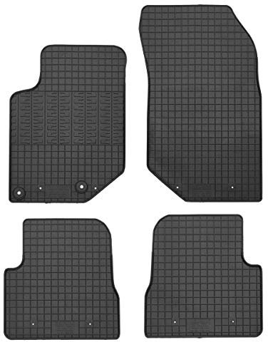 Gummi Fußmatten passend für Opel Corsa F ab 11/2019/Opel Mokka ab 9/2020/Peugeot 208 ab 11/2019 (außer Elektro oder Mild-Hybrid) AZUGA AZ10091663 Gummimatten