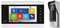 Interfono video inteligente PNI SafeHome PT720MW WiFi HD, P2P, monitor de interior, aplicación dedicada Tuya Smart
