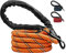 Candure Laisse Chien avec Souples Poignée Rembourrée et Antidérapant Corde pour Chien de Dressage Aux Chiot, Petits, Moyens et Gros Chiens Convient Course à Pied Jogging et Randonnée (Orange)