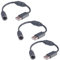 MEIZHEN Dongle di ricambio Controller USB Cavo Breakaway Cavo Controller Adattatore per Xbox 360 PC Wired Controller Rock Band e Guitar Hero - Grigio (confezione da 3)