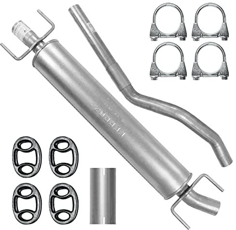 Adamot Mitteltopf Auspuff Mittelschalldämpfer für Opel Astra H 3 III Kombi Caravan 1.9 CDTI