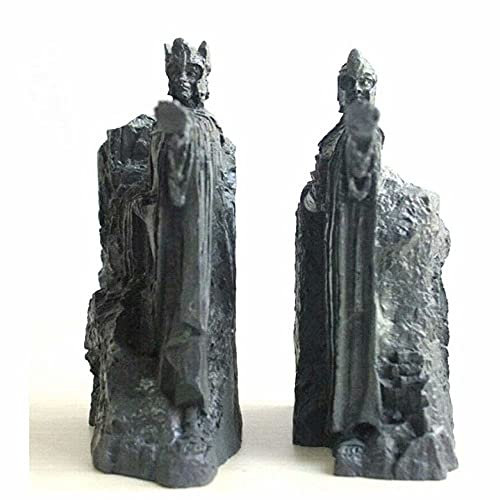 Statue Hobbit III Gondor's Gate Argonath Statue Buchstütze 14 cm Harz