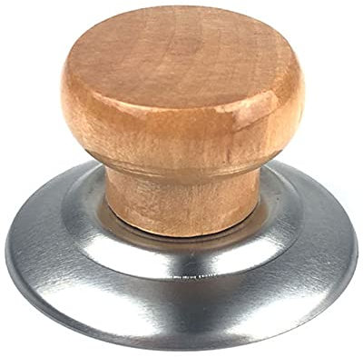 Anawakia Lot de 1 bouton de rechange universel pour couvercle de casserole de cuisine en bois