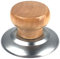 Anawakia Lot de 1 bouton de rechange universel pour couvercle de casserole de cuisine en bois