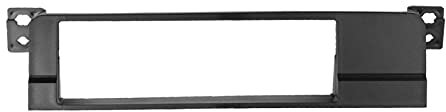 You You Fit für BMW 3-Serie E46 1998-2005 DIN Fascias Radio-CD-Stereo-Panel Dash Trim-Kit Surround-Rahmen-Platten-Kabelbaum + Antennenadapter