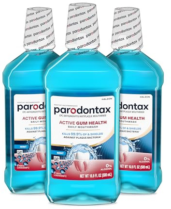 Parodontax Active Gum Health Mouthwash, 3x16.9 Fl Oz