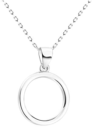 Sofia Milani - Damen Halskette 925 Silber - Kreis Anhänger - N0432