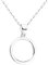 Sofia Milani - Damen Halskette 925 Silber - Kreis Anhänger - N0432