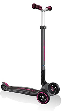 Globber Master Prime Dreirad Scooter 4+ 664-110 schwarz/pink