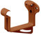 INEFA Stirnbretthalter, Rinnenhalter kastenförmig NW68 / 68mm 20 Stück, Braun Dachrinnenhalter aus PVC-U Kunststoff für Kastenrinnen, Made in Germany