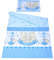 Babylux Bettwäsche Bezug 2 TLG. 100 x 135 cm / 90 x 120 cm Kinderbettwäsche Bettwäsche Kind Bettset Baby Babybettwäsche (135. Sweet Blau, 100 x 135 cm)