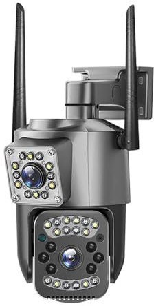HFARQC V380pro WiFi 2,5 Zoll PTZ SC03-W Schwarz 4MP Sicherheit CCTV Wireless IP Sicherheit Dual Linse PTZ-Kamera
