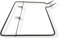Resistenza superiore compatibile per forno Bek.o Heater 1100W- 230V codice: 262900062