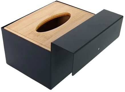MagiDeal Handschuhspender Handschuhhalter Vielseitig Küchenutensilien Handschuhfach Einweg Handschuh Aufbewahrungsbox Holz