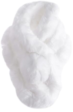 MOBUTOFU Winterschal für Damen Warmhaltender Schal Warmer Winter Weicher Rosenroter Leichter Plüsch-Kunstpelz- warmes Nackenzucken Kälteschutz Damen