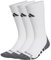 adidas Performance Grip Climacool Crew Socks Socken 3er Pack (DE/NL/SE/PL, Numerisch, 40, 42, Regular, Regular, white)
