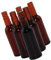 Garneck 6 Pièces Mini Bouteille De Bière Bouteilles Petit Miniatures De Maison De Poupée Rechargeable Faire La Fête Mini-Accessoires Photo Brown Résine