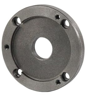 LLMWFA Piastra adattatrice a quattro griffe, flangia for tornio CNC tipo C, 125mm WM210V BV20-1 BVB25 Mandrino for tornio Accessori for tornio 1 pezz0