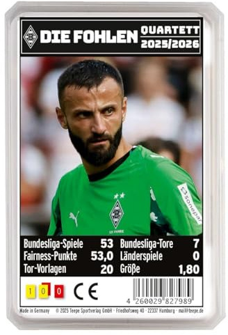 Gladbach Quartett 25/26: 45 Minuten, 2-6 Spieler