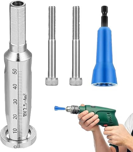 Electric Twist for Wires, Pliers for Fast and Durable Cables, Drill Bit Cable Stripper | for Wiring Harness Electrical Repairs Car Appliances