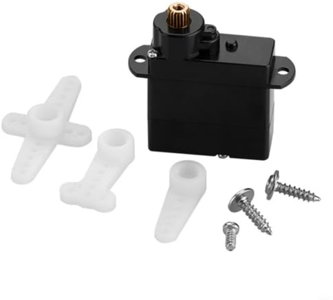 Miniatur Mit Metallgetriebe, IP67 Wasserdicht, 0.58kgf·cm Drehmoment Für Modellflugzeuge, Drohnen, Roboter Und FPV-Rennmodelle, 4.8-6.0V, 90°