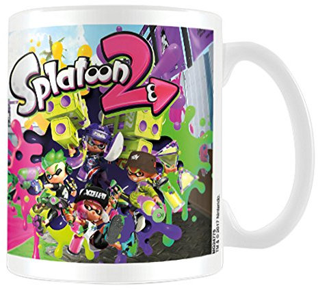 Pyramid International 2 (Team Splatoon) Official Boxed Ceramic Coffee/Tea Mug, Paper, Multi-Colour, 11 oz/315 ml