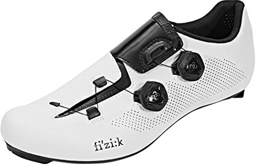 Fizik Sattel R3 Aria Schuhe, Weiß/Schwarz, Gr. 46,5