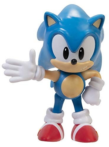 SONIC THE HEDGEHOG Actionfigur, 6,3 cm, klassisches Sonic-Sammelspielzeug