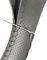 Vintree Cubierta de Volante de Cuero de Microfibra Negro Bricolaje Fundas para automóvil con Aguja e Hilo Accesorios de Interior, Comodidad para Coche (Gris)