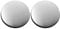 NUOBESTY 2pcs Stainless Steel Sink Tap Hole Covers Faucet Hole Cover Metal Plugs for Kitchen Bathroom Use