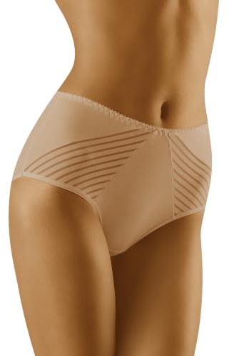 Wolbar Slip Damen Musterlos Hoher Bund WB304