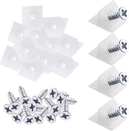 Repair Drawer Kit for Furniture Chest Bottom Sagging Fixing Mending Wedges with Screws