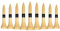 LIKOSO Bamboo Golf Tees 1 1/2 inch Wooden Golf Tees Small Pack of 100 for Golf Driver Accessories