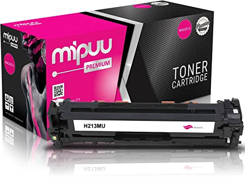 Mipuu Toner kompatibel für HP CF213A 131A Magenta Rot Pink für HP Laserjet Pro 200 Color M251 M251N M251NW M251W MFP M276 MFP M276N MFP M276NW