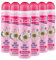 Delice Deodorante Spray Desiderio, Fragranza Mora & Muschio, Deodorante Ascelle, Deo Body Spray - 6 x 100 ML