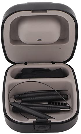 8 Pièces Kit de Nettoyage pour Aide Auditive 1 X Tissu de Nettoyage pour Amplificateur Auditif + 7 X Brosses Multifonctionnelles avec Boîte de Rangement