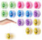 YoYo - 15 luci LED per principianti JoJo, in plastica Responsive Yoyo per principianti, per bambini, divertente palla reattiva, per compleanni, feste, bomboniere, colore casuale